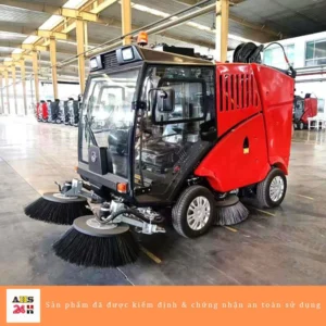 Xe quet rac duong pho