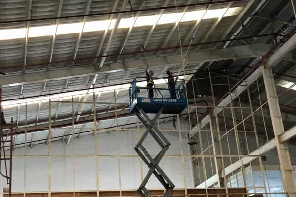 Quét mạng nhện nhà xưởng 1 quet mang nhen nha xuong