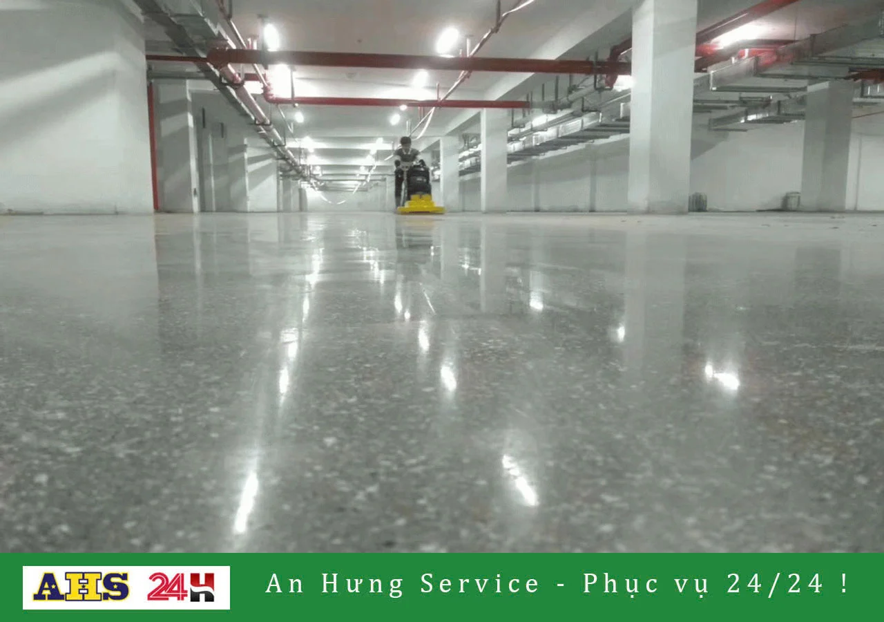đánh bóng sàn bê tông