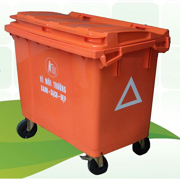 Thung rac 660 lit