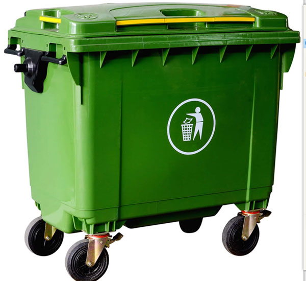 Thung rac 660 lit