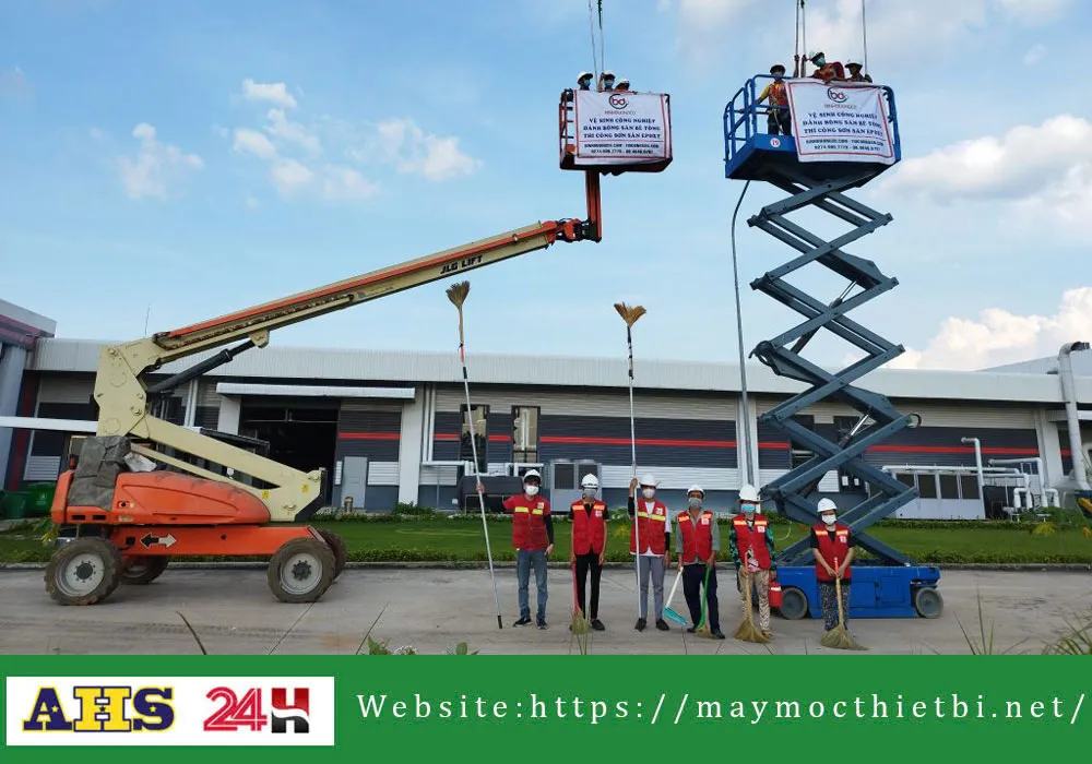 quét mạng nhện nhà xưởng