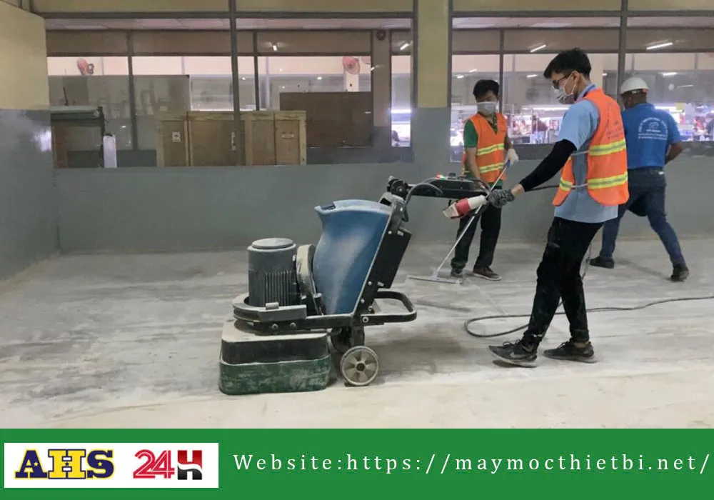 đánh bóng sàn bê tông