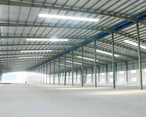 Hiện trạng nhà xưởng bên trong