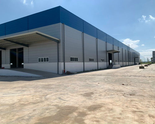 Hiện trạng nhà xưởng bên ngoài