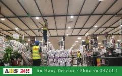 quét mạng nhện siêu thị