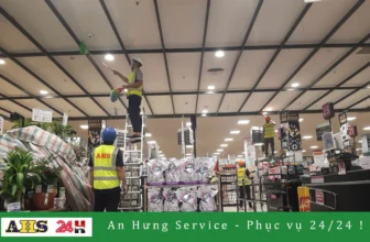 quét mạng nhện siêu thị