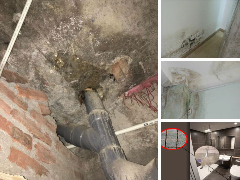 Chong tham nha ve sinh