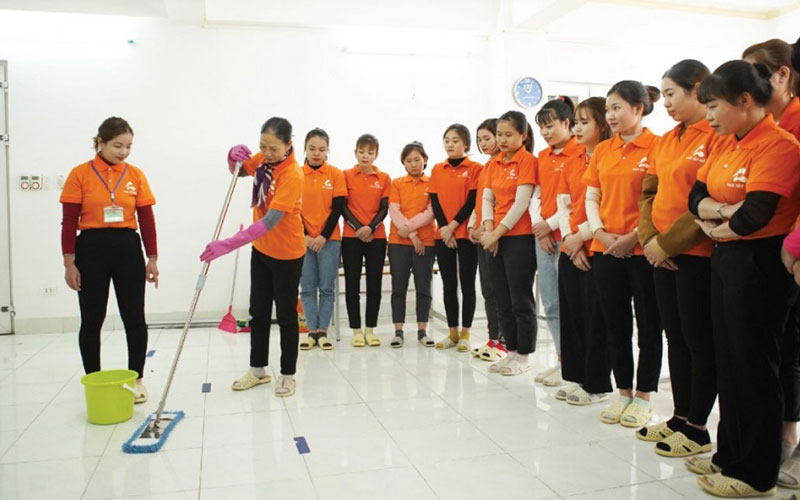 Cung cap nhan vien tap vu lam viec gio hanh chinh