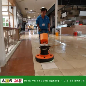 đánh bóng sàn đá nhân tạo