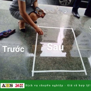 đánh bóng sàn đá tự nhiên