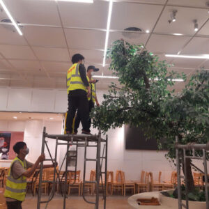 Vệ sinh công nghiệp cuối năm