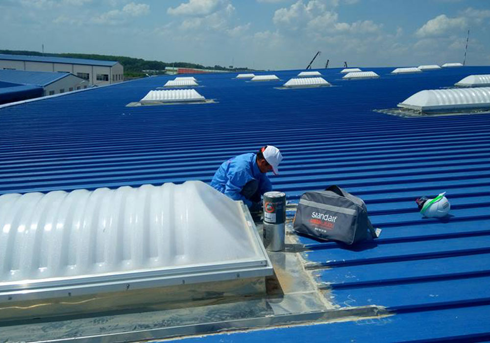 Xử lý dột mái tôn