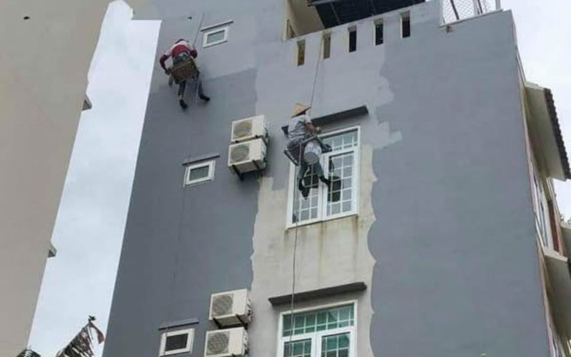 Chống thấm tường ngoài trời