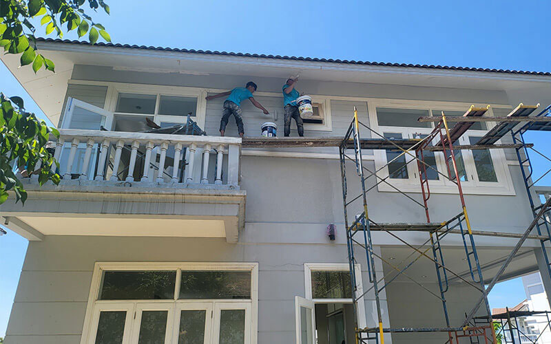 Dịch vụ thi công sơn nước ngoại thất